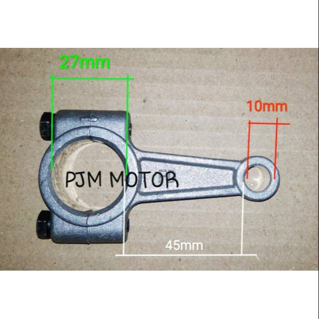 

ps30 Conecting Rod Conrod Stang Seher Sokar Mesin Sprayer Doorsmeer Sc30 sp30 27x45x10mm amplas