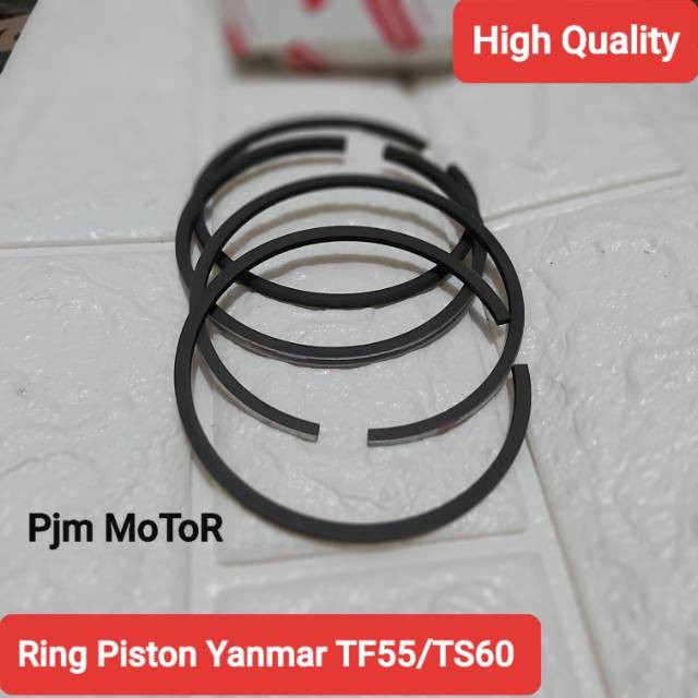 

TF55 TS60 RING PISTON RING SEHER MESIN DIESEL PENGGERAK YANMAR 5.5PK 6PK amplas