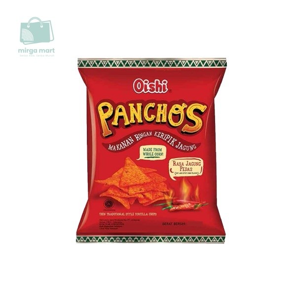 

OISHI PANCHOS JAGUNG PEDAS 145 GR