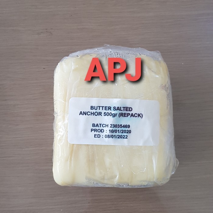 

[[PROMO]] butter salted Anchor 500 gram repack