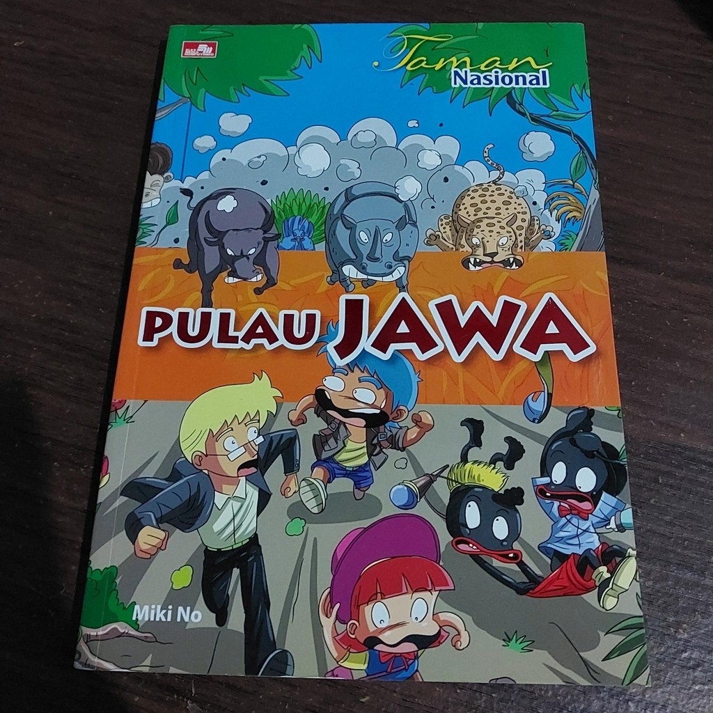 komik taman nasional pulau jawa
