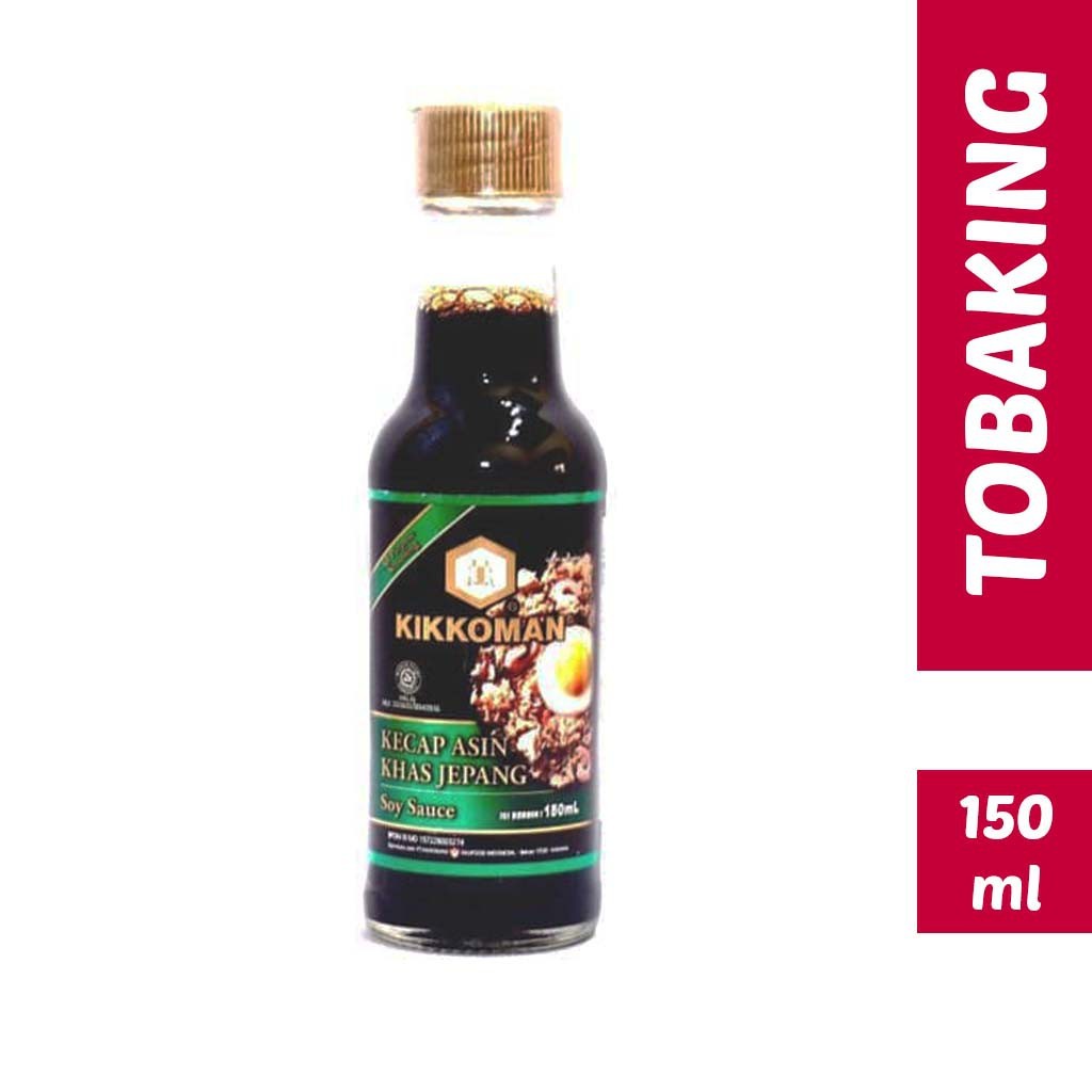 

Kikkoman Soy Sauce Kecap Asin Ala Jepang 150 ml Halal