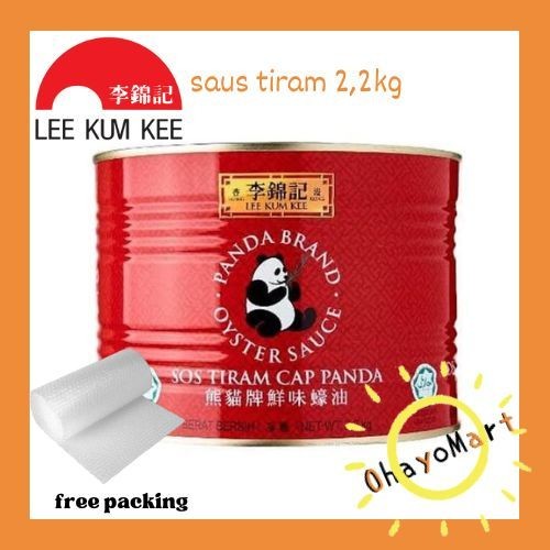 

LKK saus tiram kaleng cap panda/ oyster sauce/ LEE KUM KEE 2,2kg