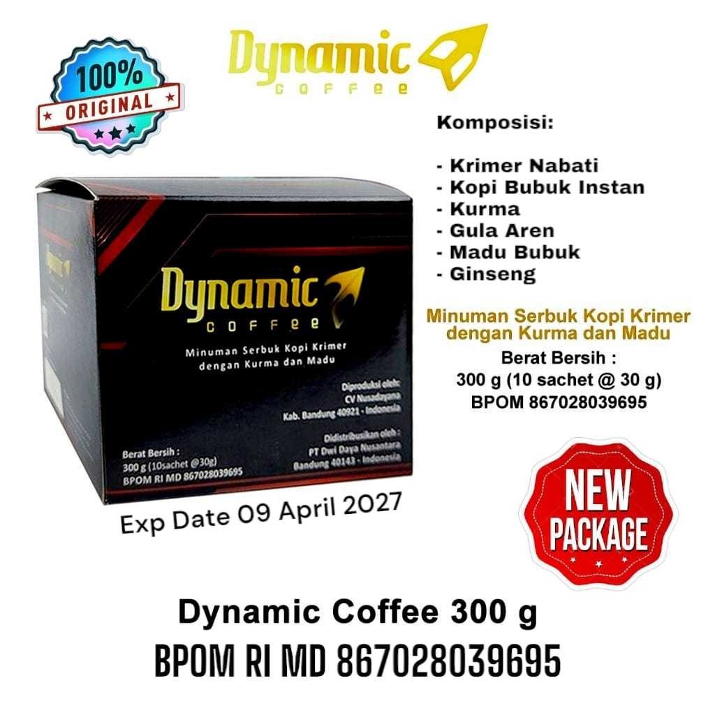 

Kopi Dynamic Original BPOM / Kopi Dynamic Original 1 Box Isi 10 Sachet Kemasan Terbaru