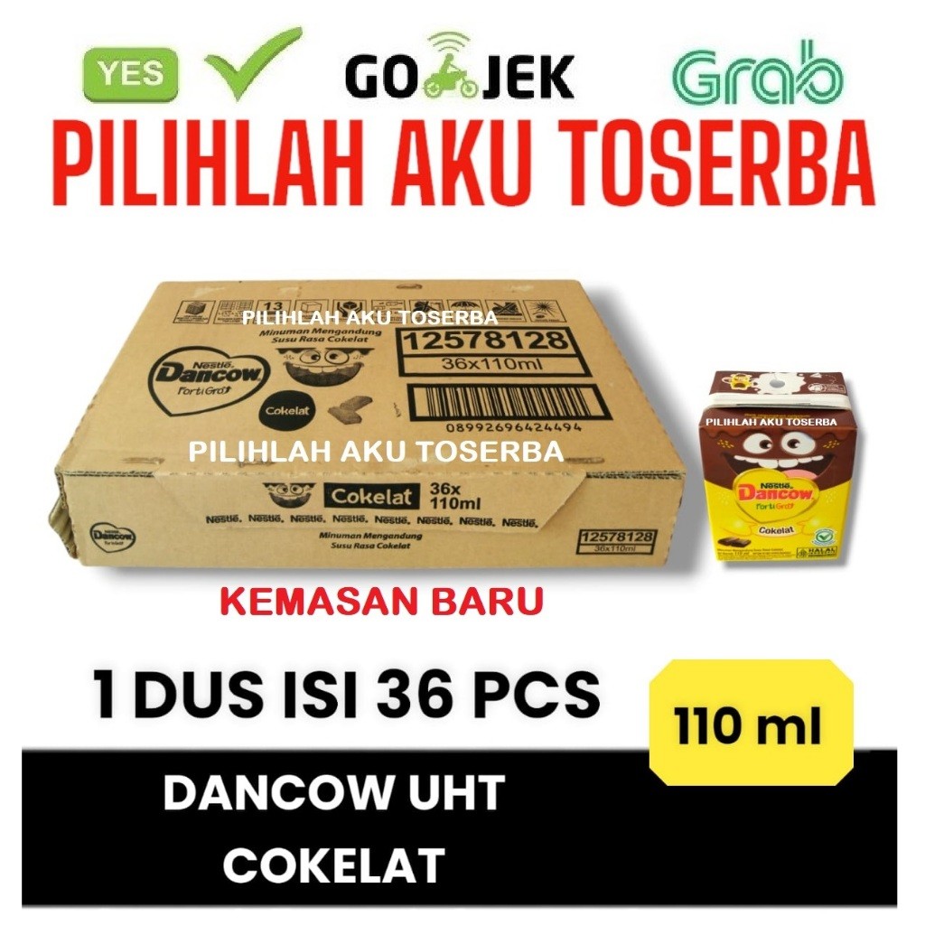 

Susu DANCOW UHT COKELAT COKLAT FortiGro - 110 ml (1 DUS isi 36 kotak)