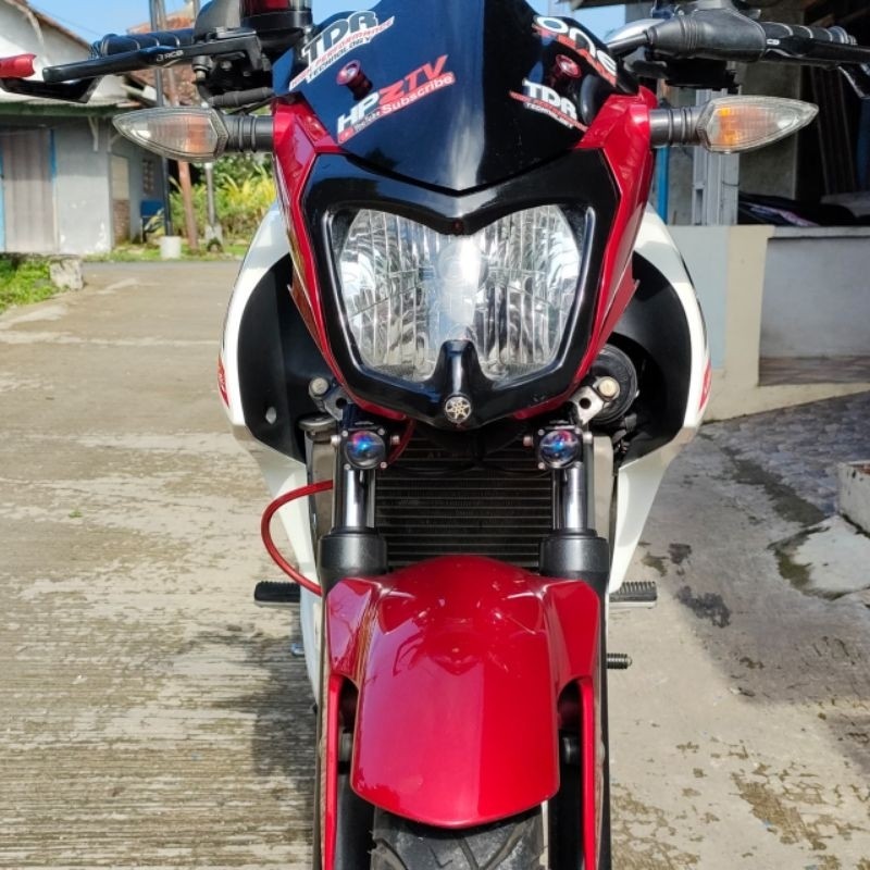 Bracket Breket Dudukan Lampu Tembak Vixion OLD NVL NVA Model S di sokbreaker Bahan Tebal Sporty