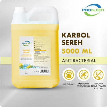 Karbol Sereh Antibacterial Premium Prokleen 5L