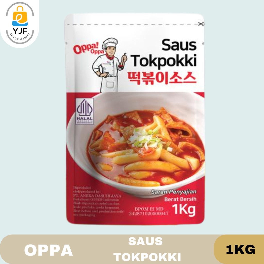 

BUMBU SAUS TOKPOKI TOPOKKI TTEOKBOKKI ODENG FISH CAKE 1KG