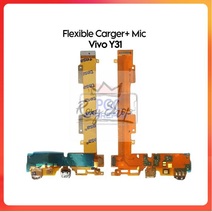 Flexible Konektor Cas Mik Vivo Y31 2015 Y31L Fleksibel Connector