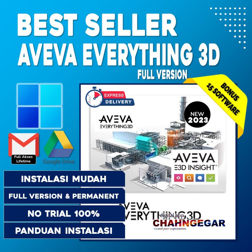 AVEVA Everything 3D Full Version Software AVEVA E3D Design Piping