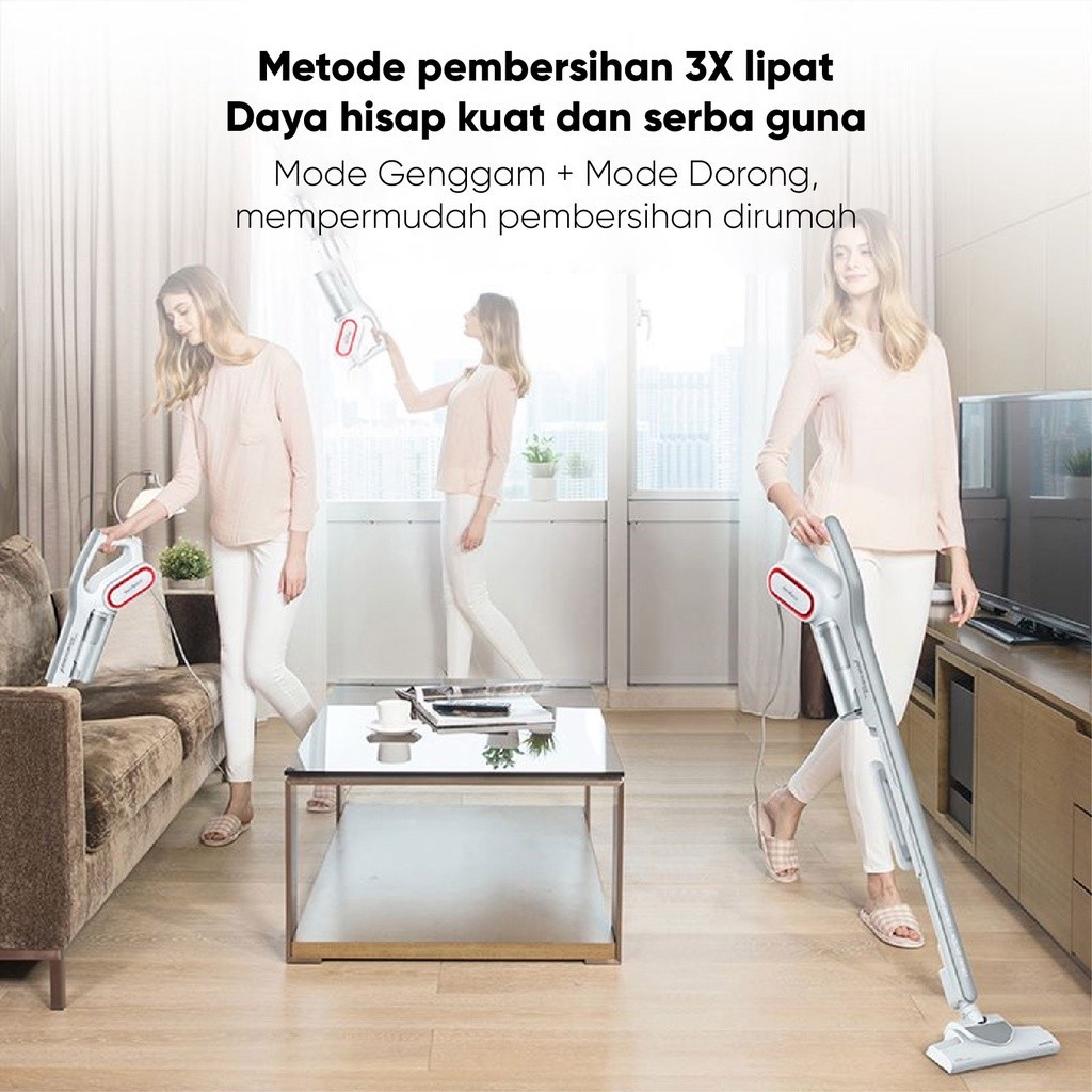 Deerma DX700 Vacuum cleaner Deerma DX700 2-In-1 Handheld Vacuum Cleaner home penyedot debu