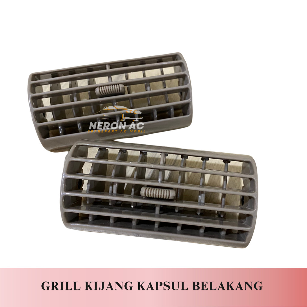 GRILL KISI KISI AC DOUBLE BLOWER KIJANG KAPSUL KRISTA LGX SGX BELAKANG WARNA CREAM