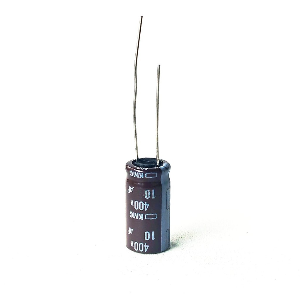 Kapasitor Elco 10uf - 400v 10uf400v 10uf/400v Capacitor