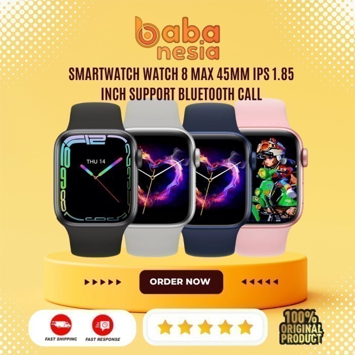 SmartWatch WATCH 8 MAX 45mm IPS 1.85 inch Support Bluetooth Call