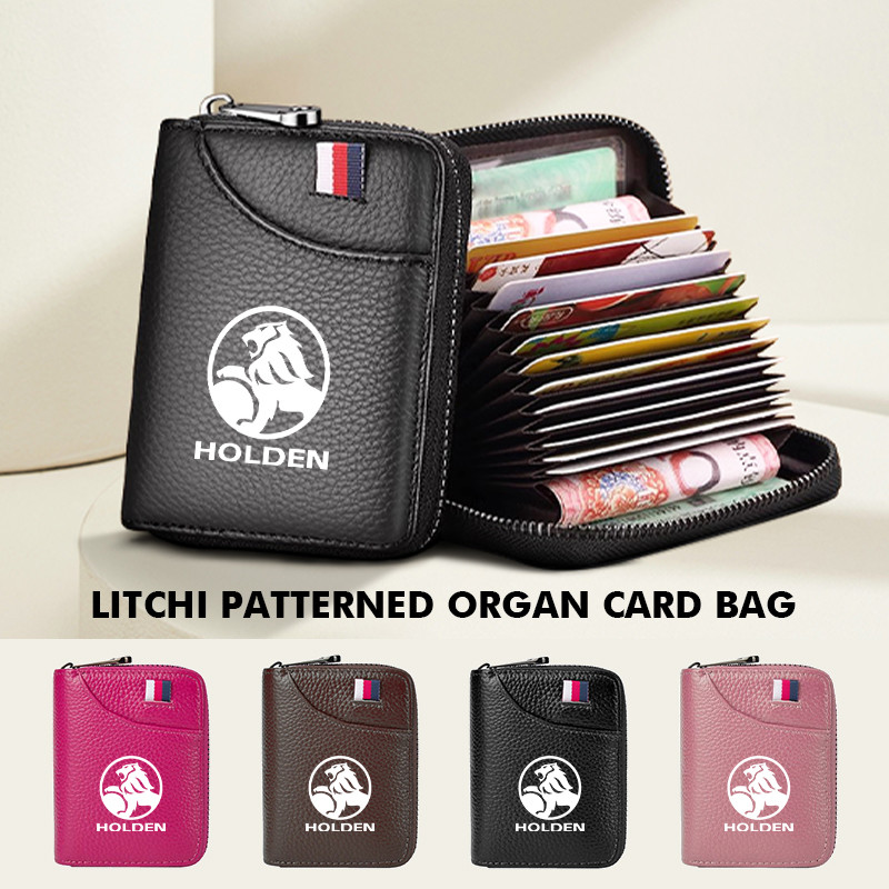 Casual Wallet Litchi Grain Cret Card Holder Purse Coin Bag For Holden VZ VE Colorado Caprice VX VU V