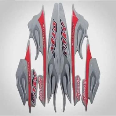 Stiker striping Motor mio sporty 2006 silver full body original