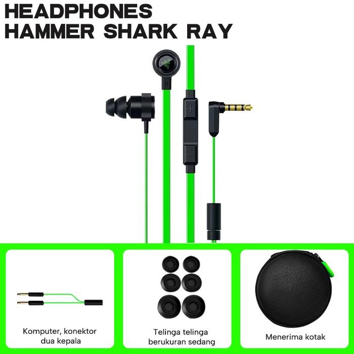 earphone razer hammerhead pro v2 Gaming Earphone - Razer Pro V2