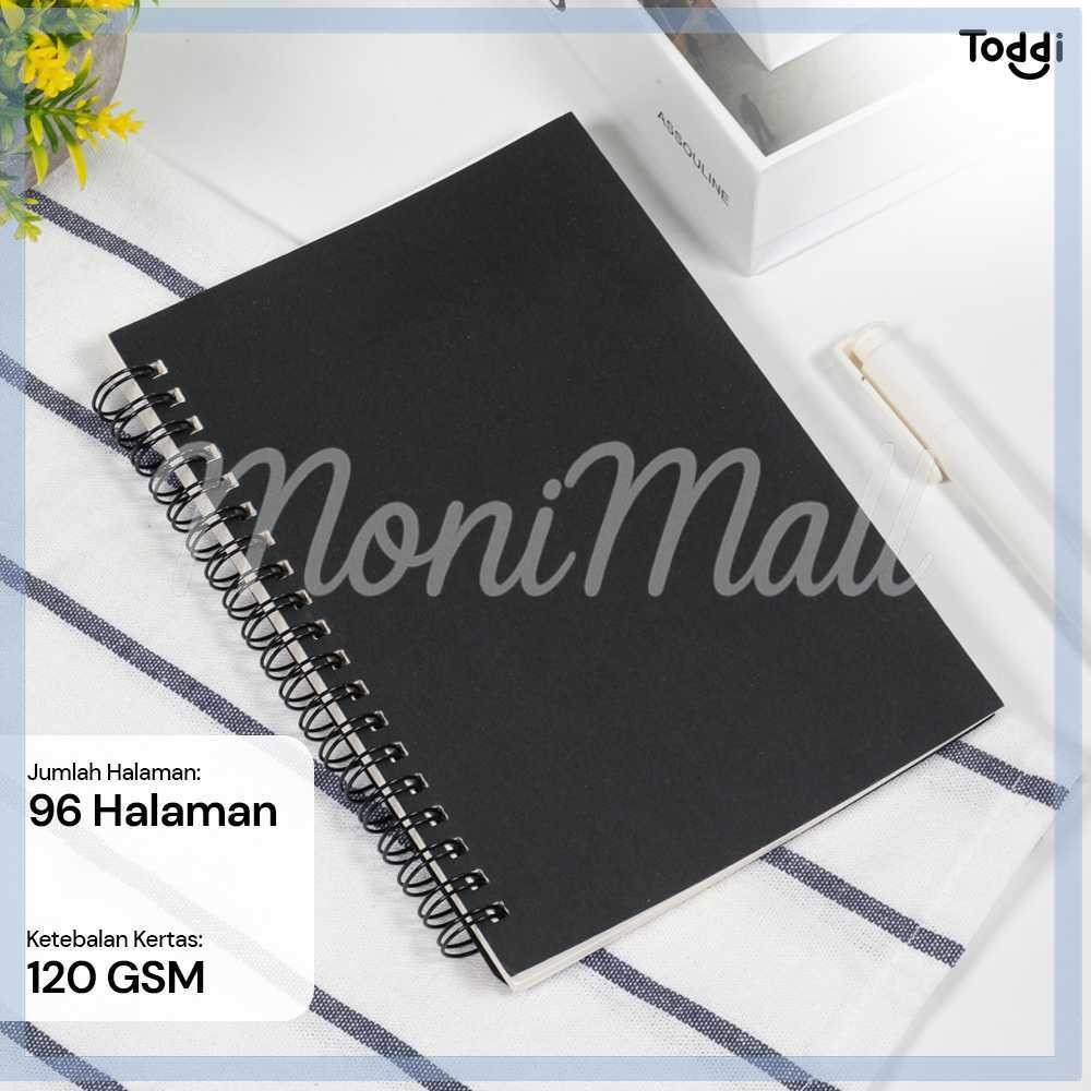 

Toddi Buku Jurnal Softcover Notebook Diary 120GSM 96 Halaman Blank - BQ-N14