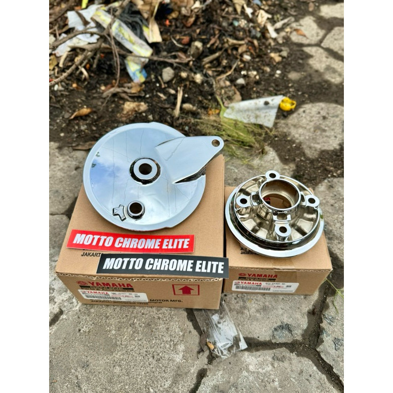 ORIGINAL BARU NAP GEAR GIR SET TUTUP KAMPAS TROMOL BELAKANG RXK RX KING RXKING RX