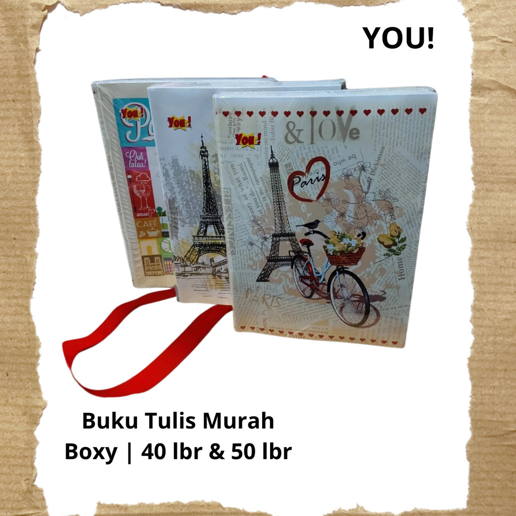 

Buku Tulis Murah You Boxy 40 lbr 50 lbr