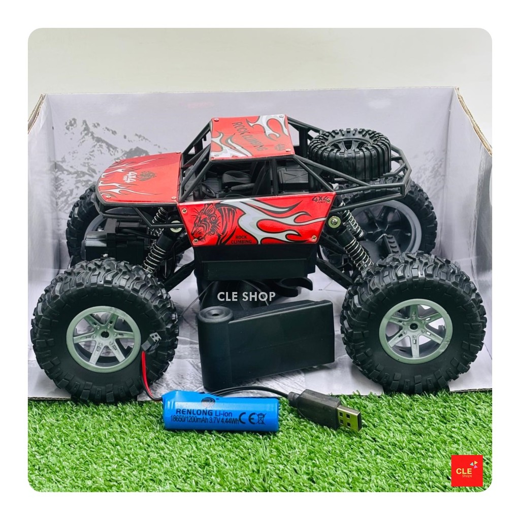 CLESHOP MAINAN MOBIL REMOT METAL OFFROAD 4 X 4 WD SKALA 1:14