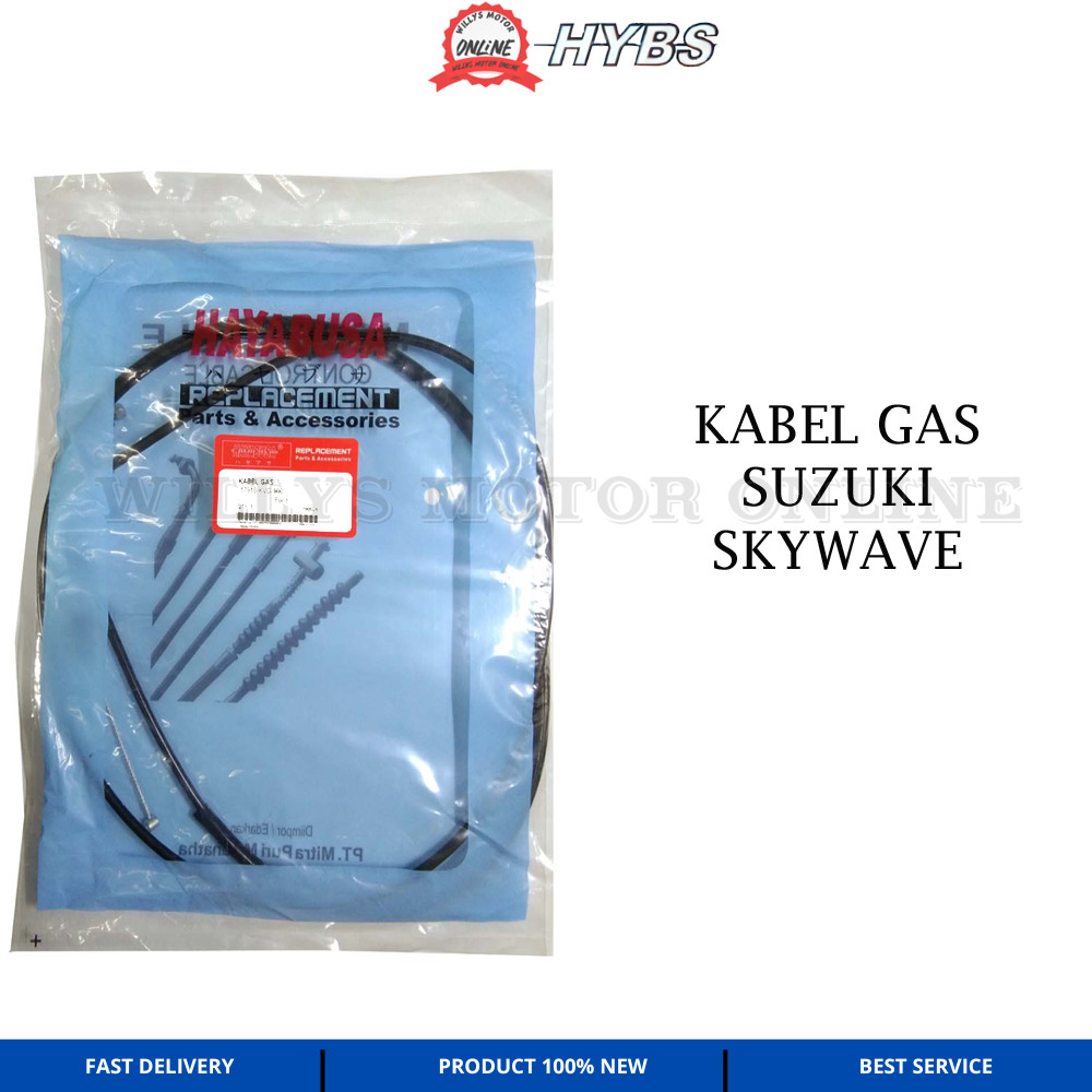 Kabel Gas Skywave 125 HAYABUSA Cable tali gas suzuki skywave
