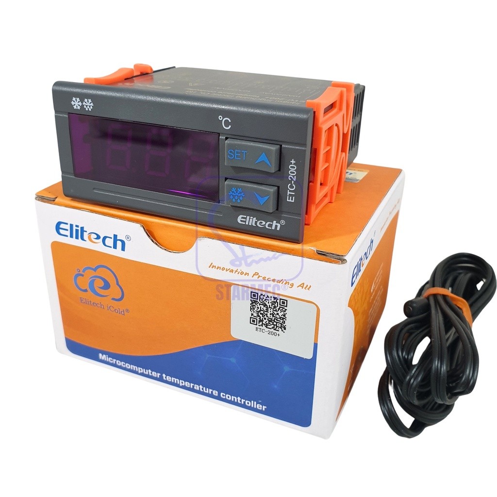 

Thermostat Digital ETC-200+ Elitech Temperature Controller Original Elitech