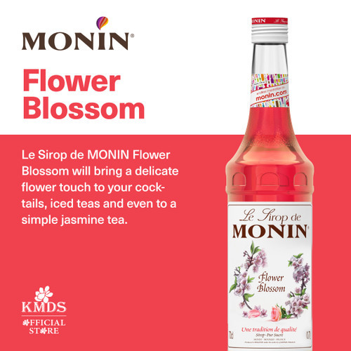 

Monin Flower Blossom Syrup Kemasan Repack Sirup Made in France