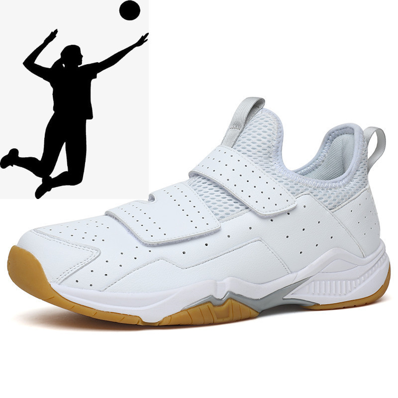 2024 New Volleyball Shoes for Men's and Women's Mesh Breathable Badminton Professional Tennis Shoes 