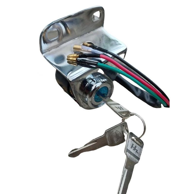 KUNCI KONTAK HONDA CB 100 125 CG GL 100 TANGKAI MODEL ORIGINAL ORI set dudukan kontak