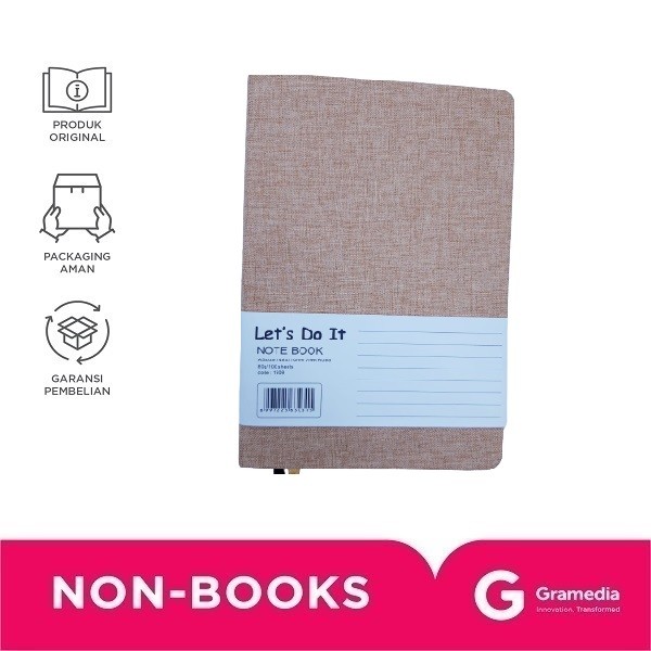 

Dairin Notebook Lets Do It 1909 Gold