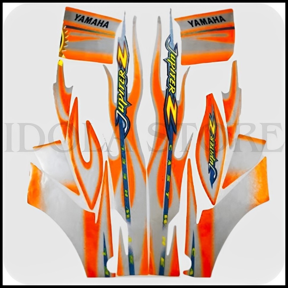 Striping Stiker Yamaha Jupiter Z Cw 2005 List Body Motor Yamaha Jupiter Z Cw 2005