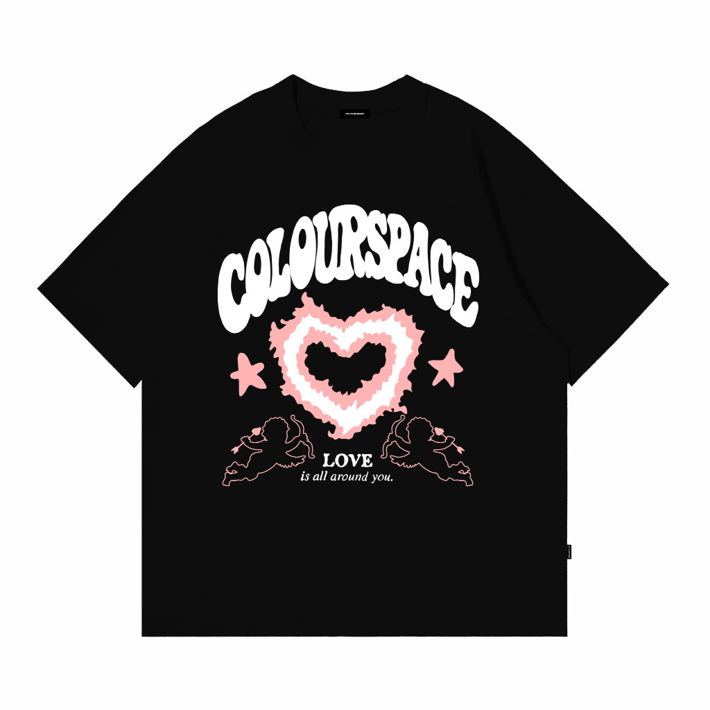【SUC】 T Shirt Heavyweight 16s - Colourspace - Lovish Black