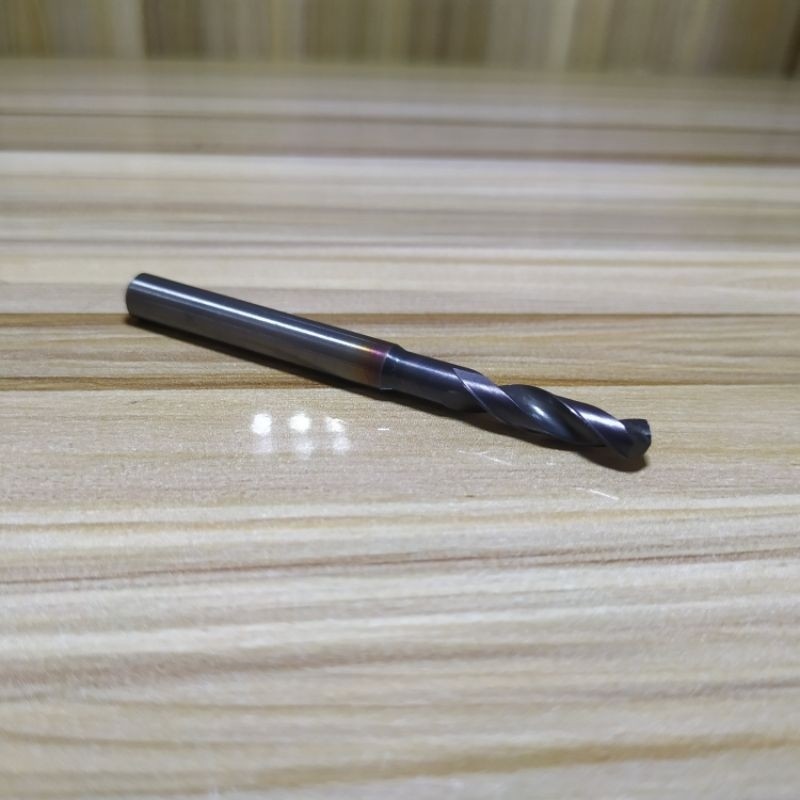 Mata bor carbide 4.3 drill untuk material keras 4.3mm tembus baja second