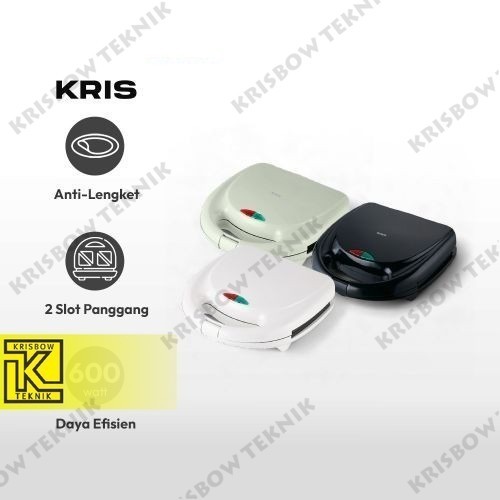 Kris Toaster Sandwich Maker Panggangan Roti Lapis Pemanggang Roti Bread Grill Pembuat Makanan