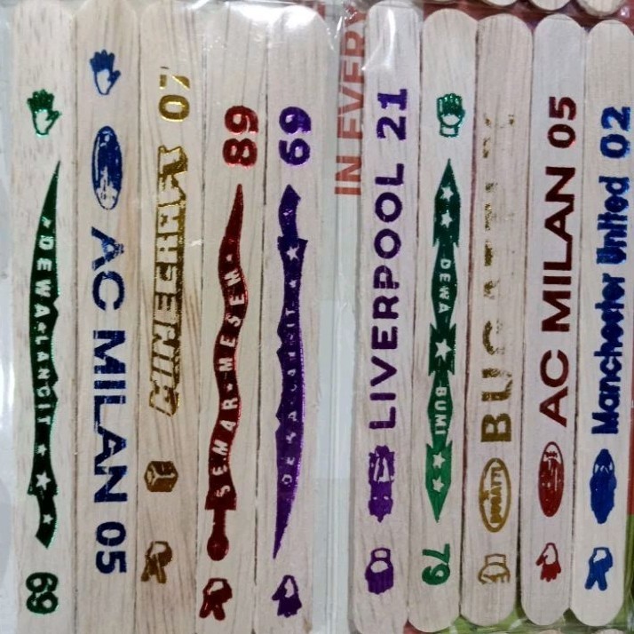 MAINAN STIK KAYU BERGAMBAR