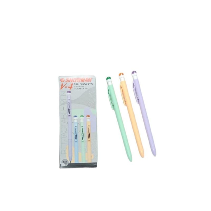 

(SN.ATK) Bolpoint Snowman V4 Hitam