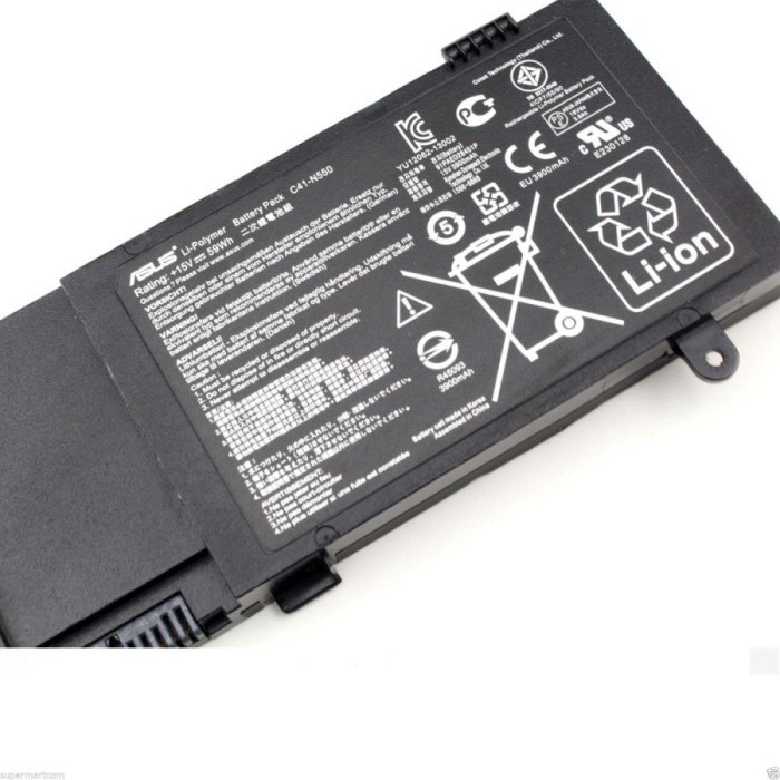 Baterai Asus C41-N550 For N550 N550J N550JK N550JV G550jk G550J -DN