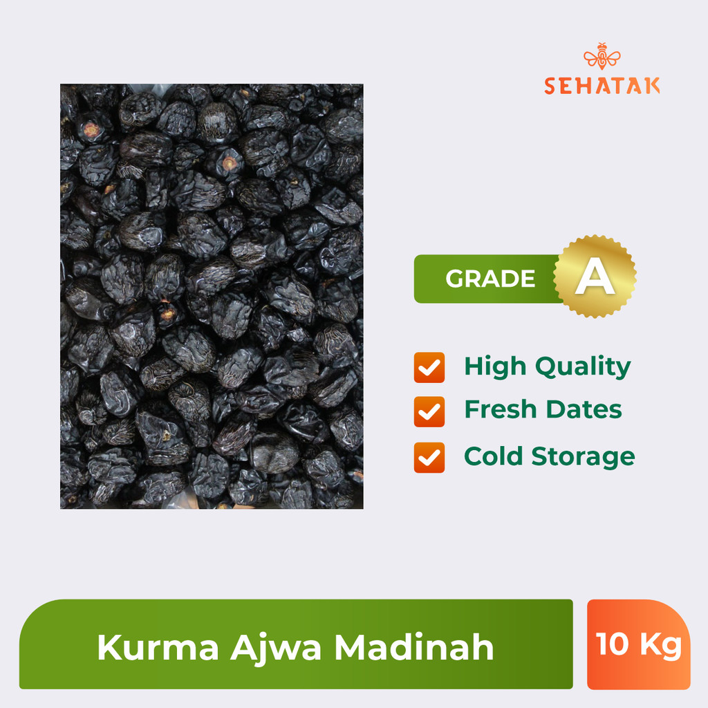 

Sehatak - Kurma Ajwa 10 kg Madinah