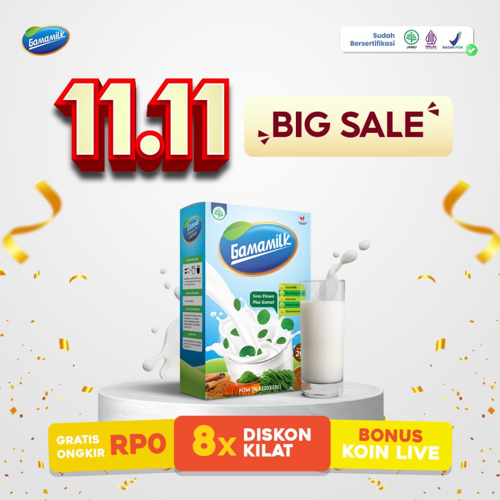 

Gamamilk Susu Etawa Untuk Meningkatkan Kesehatan Tulang Baik dikonsumsi Dewasa Atau Anak 20