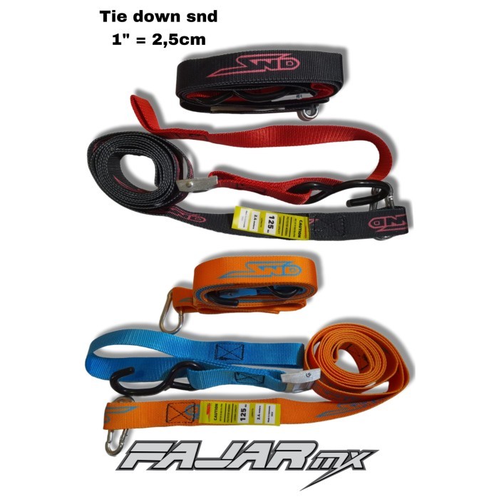 Ready Tie Down snd 1 set 2,5 cm Original Original