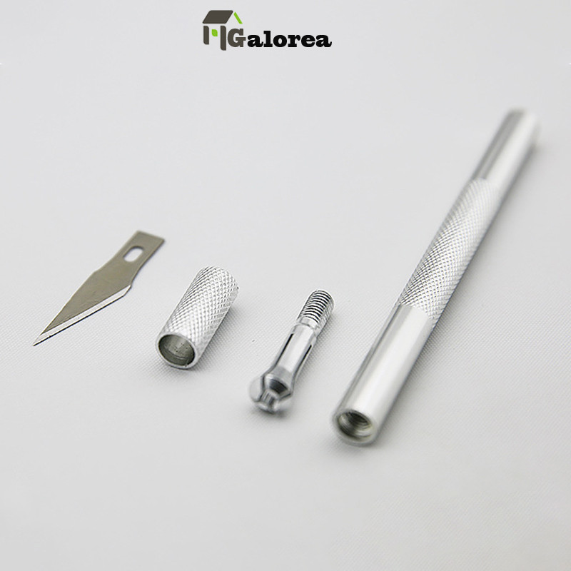 

Galorea✨Pemotong Kerajinan Pisau Presisi Dengan Gratis 5 Pisau Ekstra Tajam