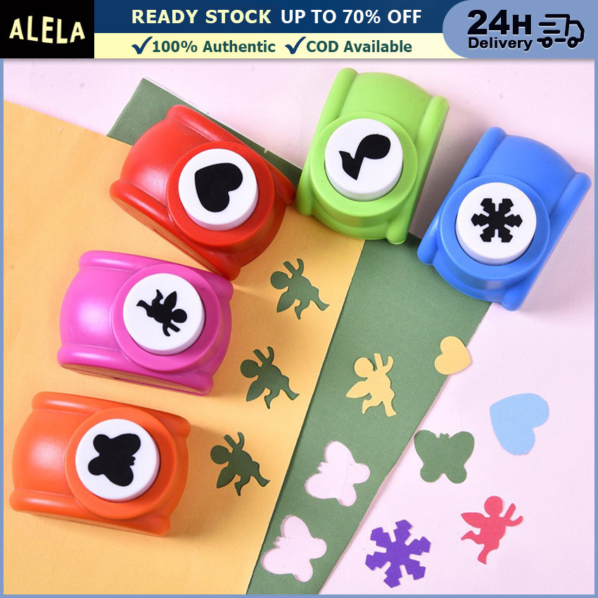 

4Pcs/Set Alat Pembolong Kertas Berbagai Bentuk Diy Paper Shape Puncher Motif Random Style