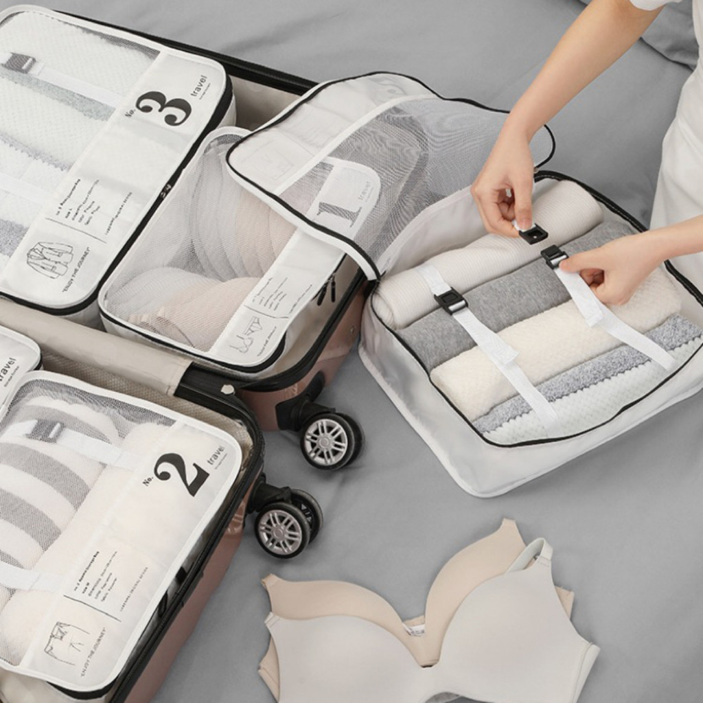 Tas Tempat Penyimpanan Baju Celana Travel /Travel Clothes Bag Suitcase Organizer / Tas Tempat Penyim