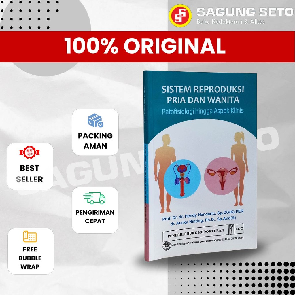 BUKU SISTEM REPRODUKSI PRIA DAN WANITA - HENDY HENDARTO