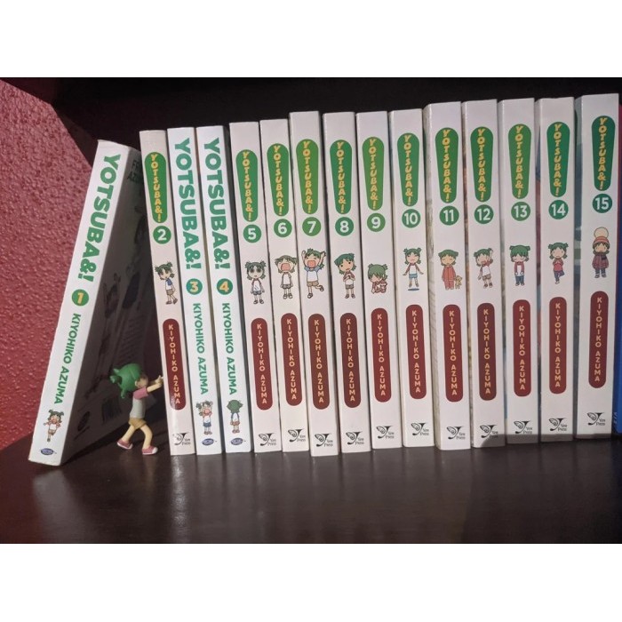 Yotsuba& komik english vol 1-14 ~ DRAGON BALL MANGA