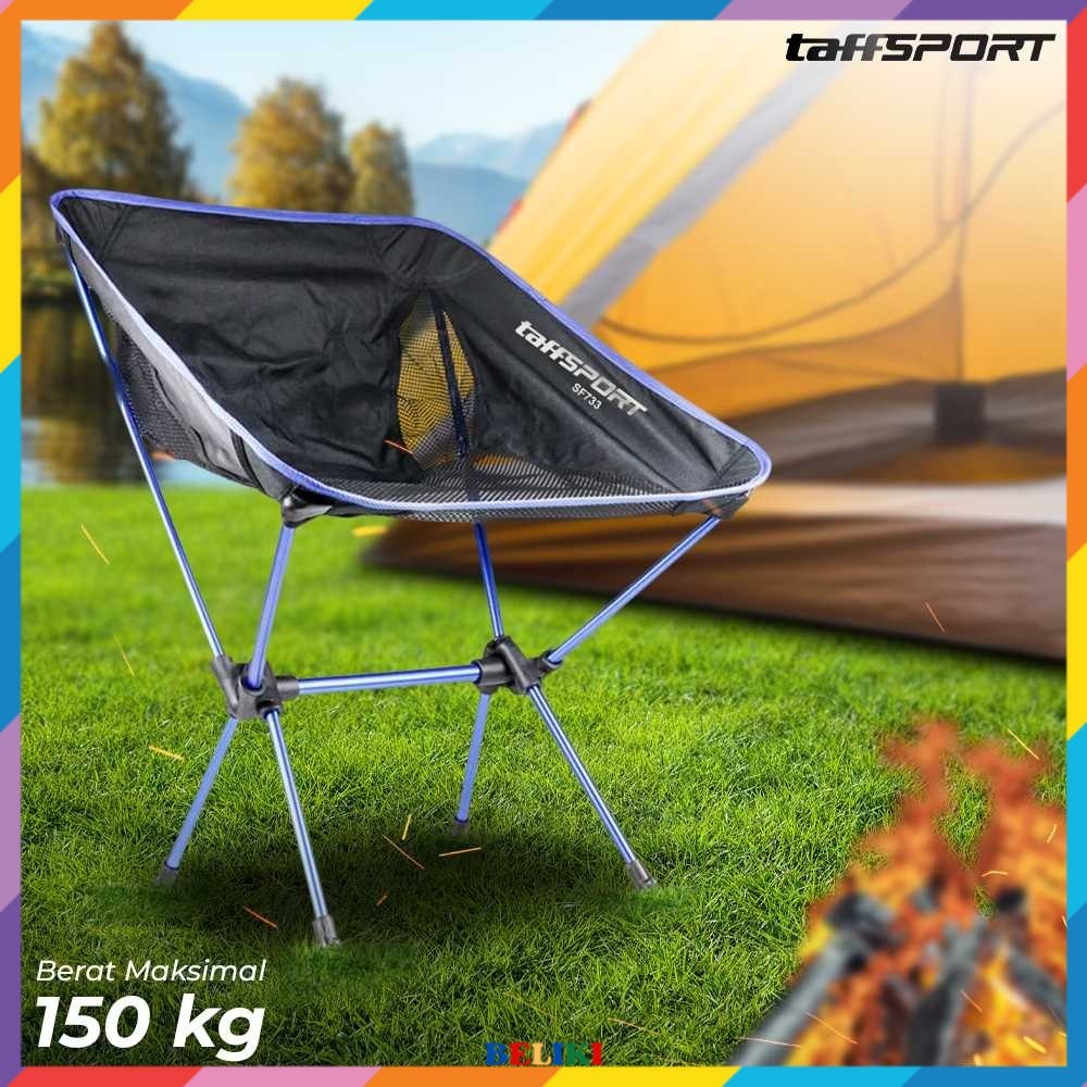 TaffSPORT Kursi Lipat Memancing Folding Fishing Chair - SF733