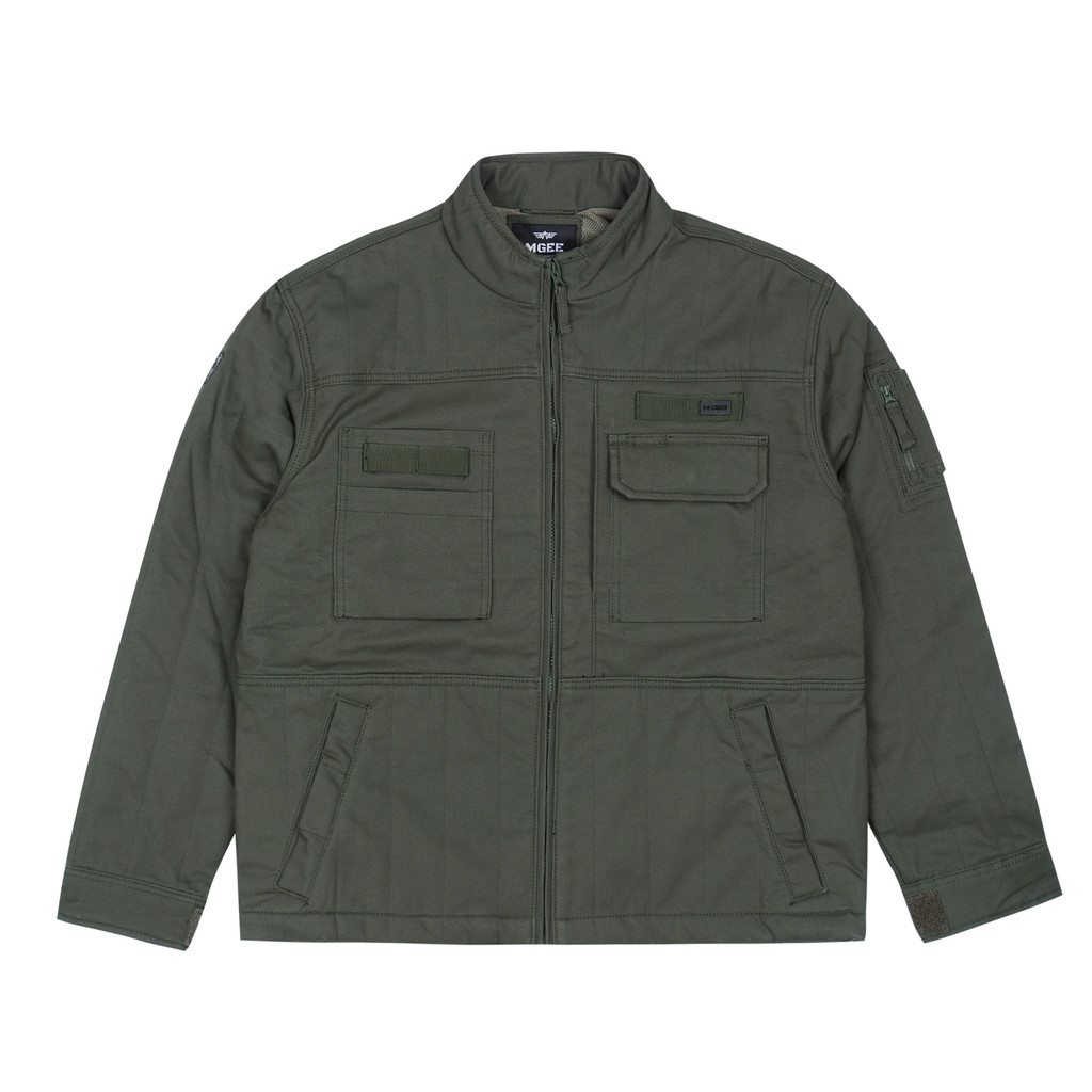 MGee Jaket Tebal Pria Jacket Mgeeworks Xander C001 Green