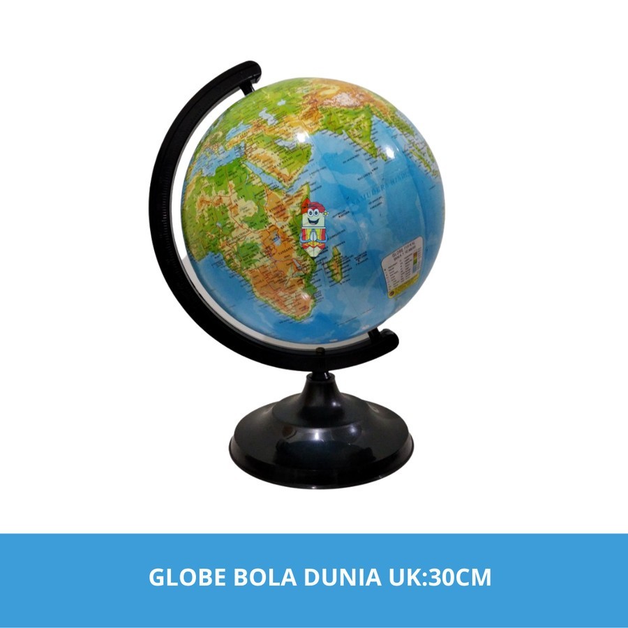 

GLOBE (BOLA DUNIA) DIAMETER 30 CM ORIGINAL