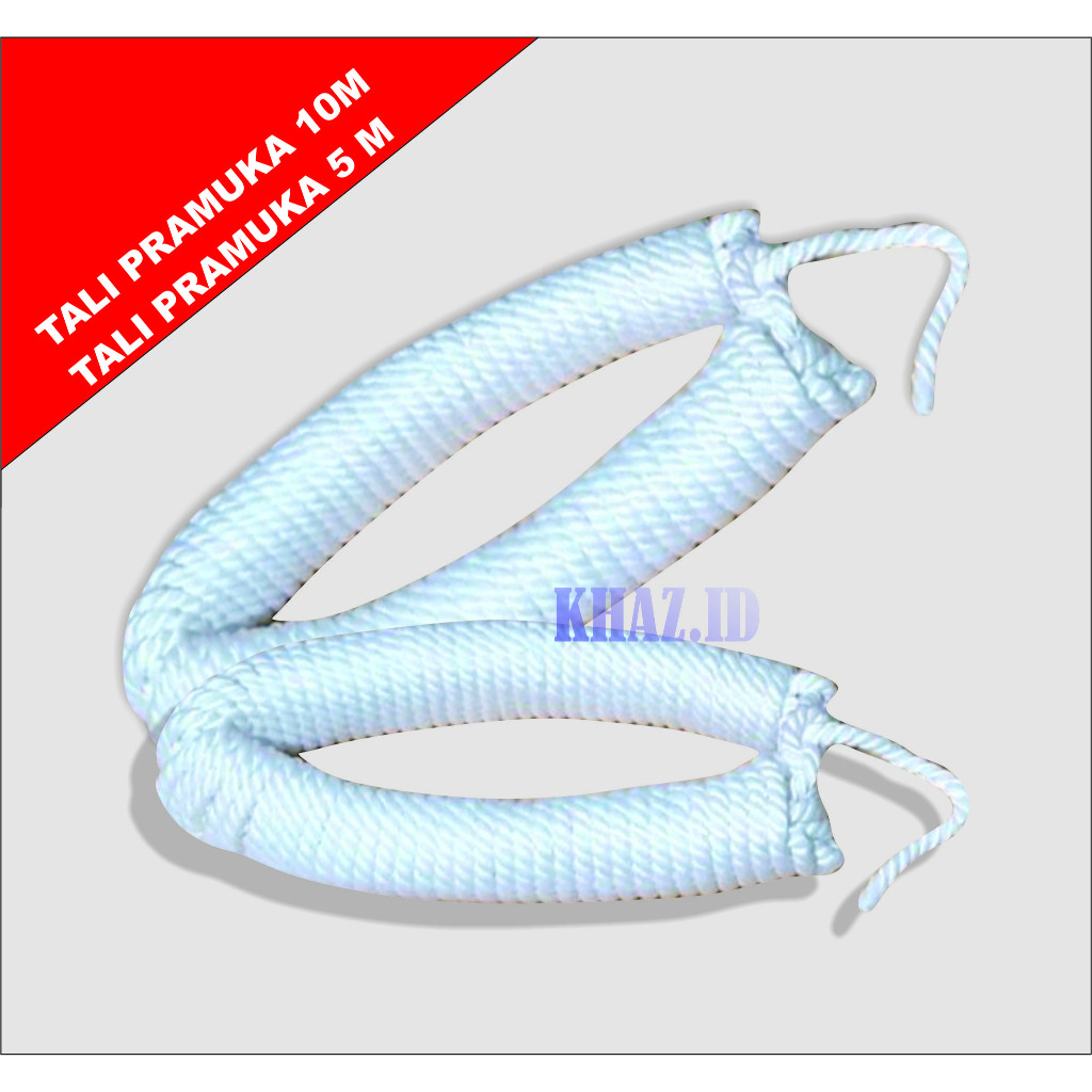 

PROMO tali pramuka 5meter/10 meter besar cap 22,tali tampar,tali tambang